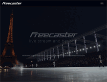 Tablet Screenshot of freecaster.com